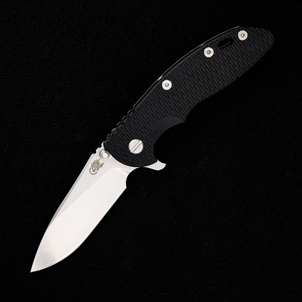 Hinderer Knives XM-18 3.5″ – Slicer S45VN – Tri-Way – Stonewash Bronze – Black G10