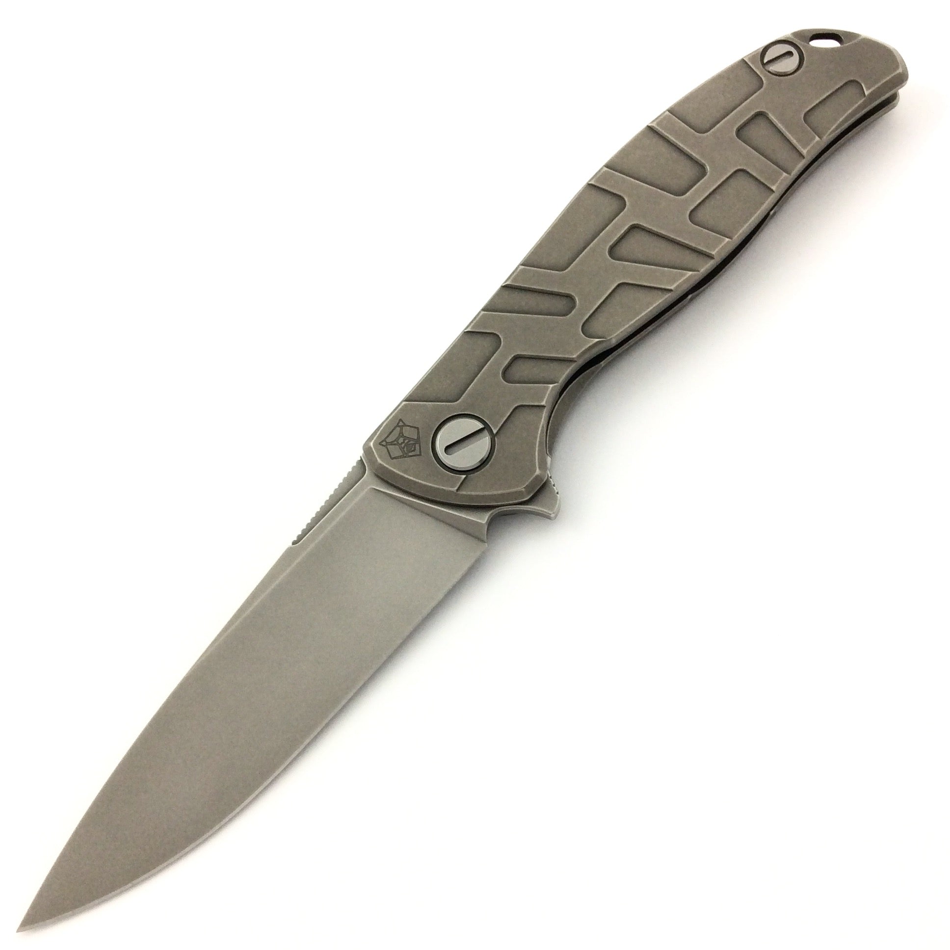 SHIROGOROV F95 "T" PATTERN - M390 BLADE - TITANIUM HANDLE - MRBS