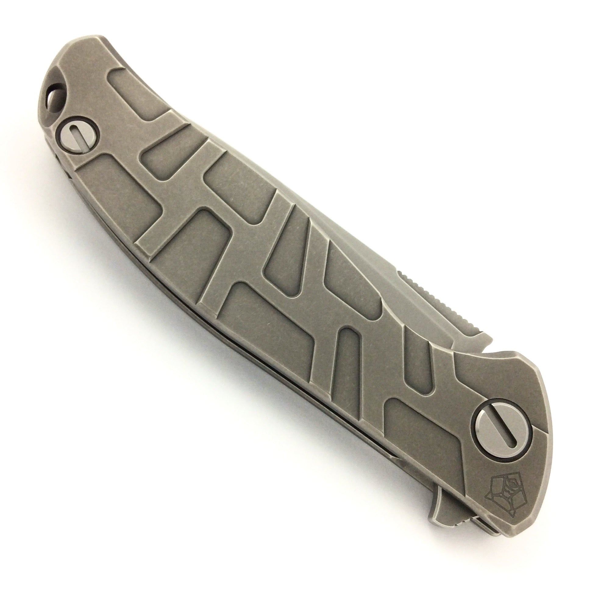 SHIROGOROV F95 "T" PATTERN - M390 BLADE - TITANIUM HANDLE - MRBS