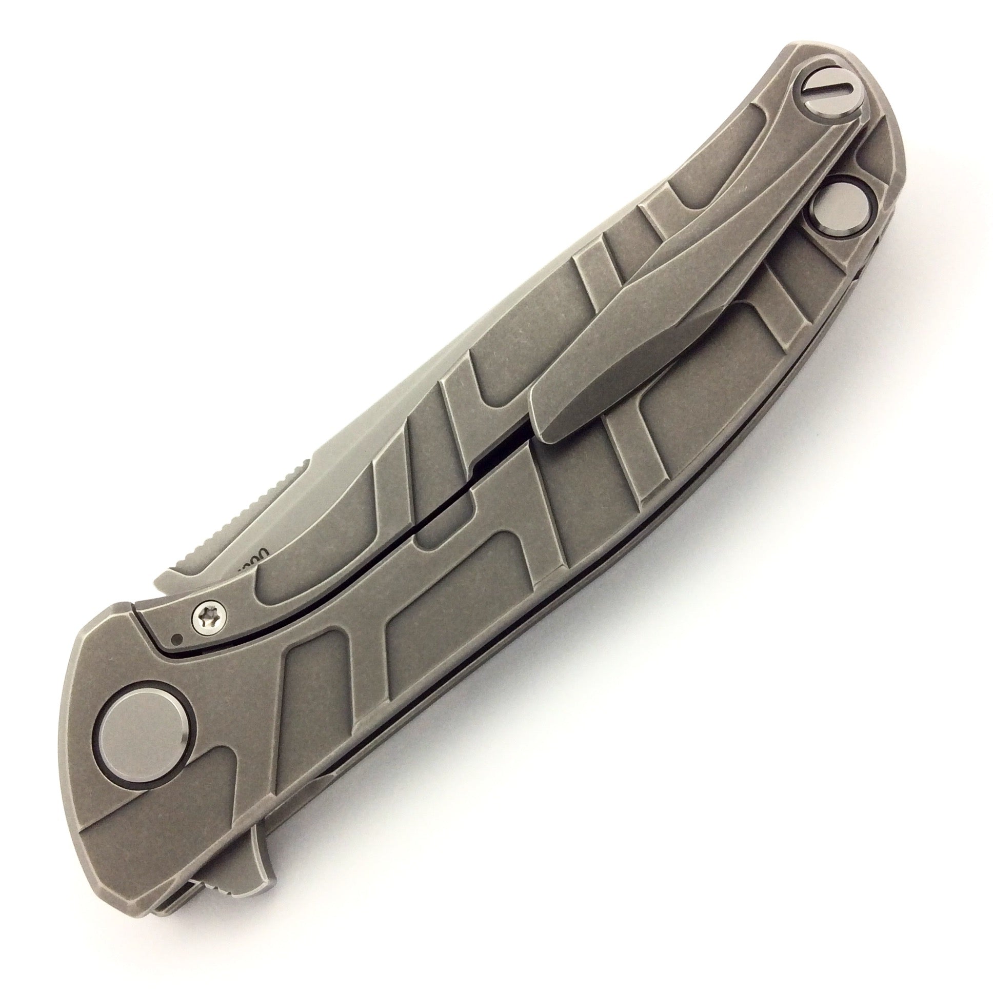 SHIROGOROV F95 "T" PATTERN - M390 BLADE - TITANIUM HANDLE - MRBS