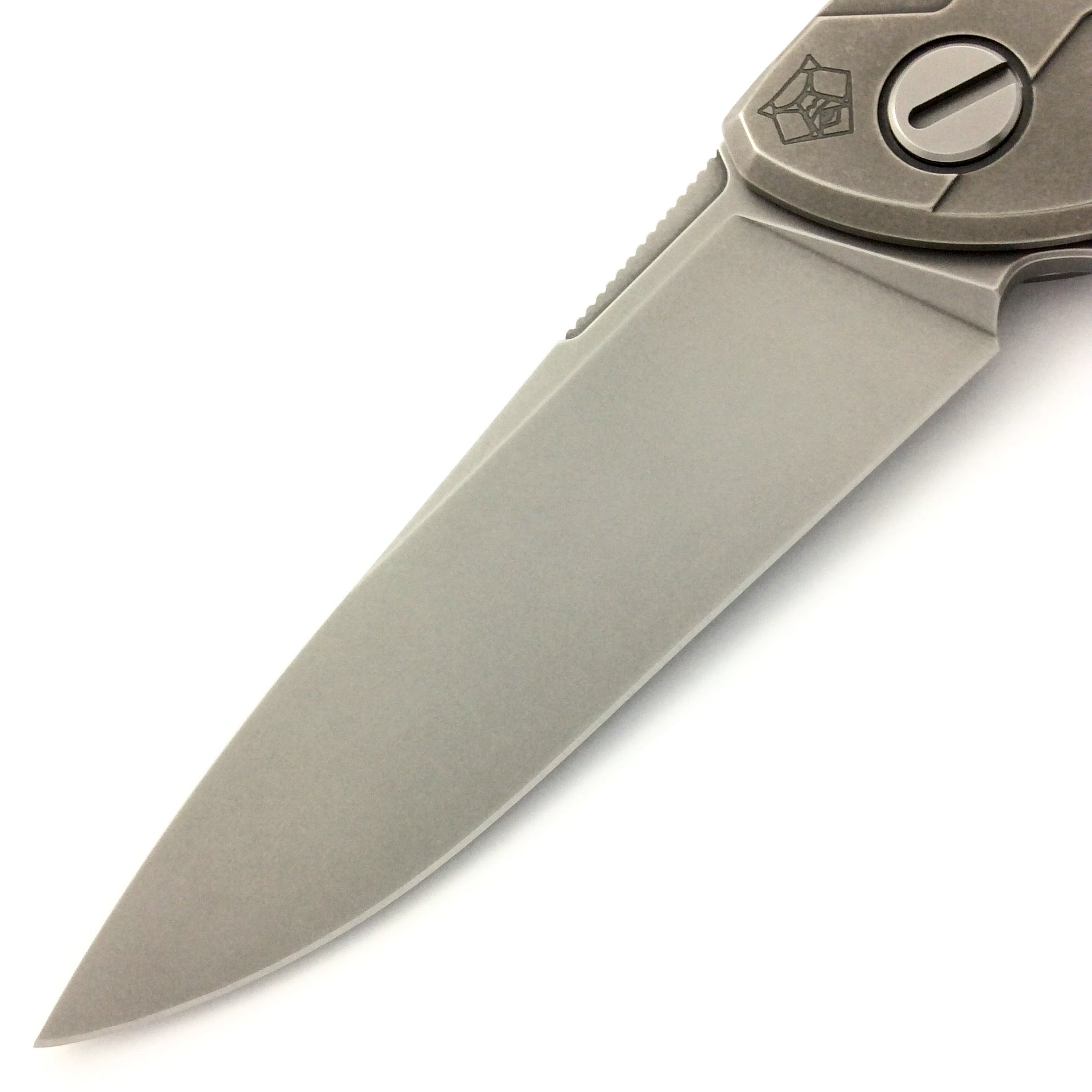 SHIROGOROV F95 "T" PATTERN - M390 BLADE - TITANIUM HANDLE - MRBS