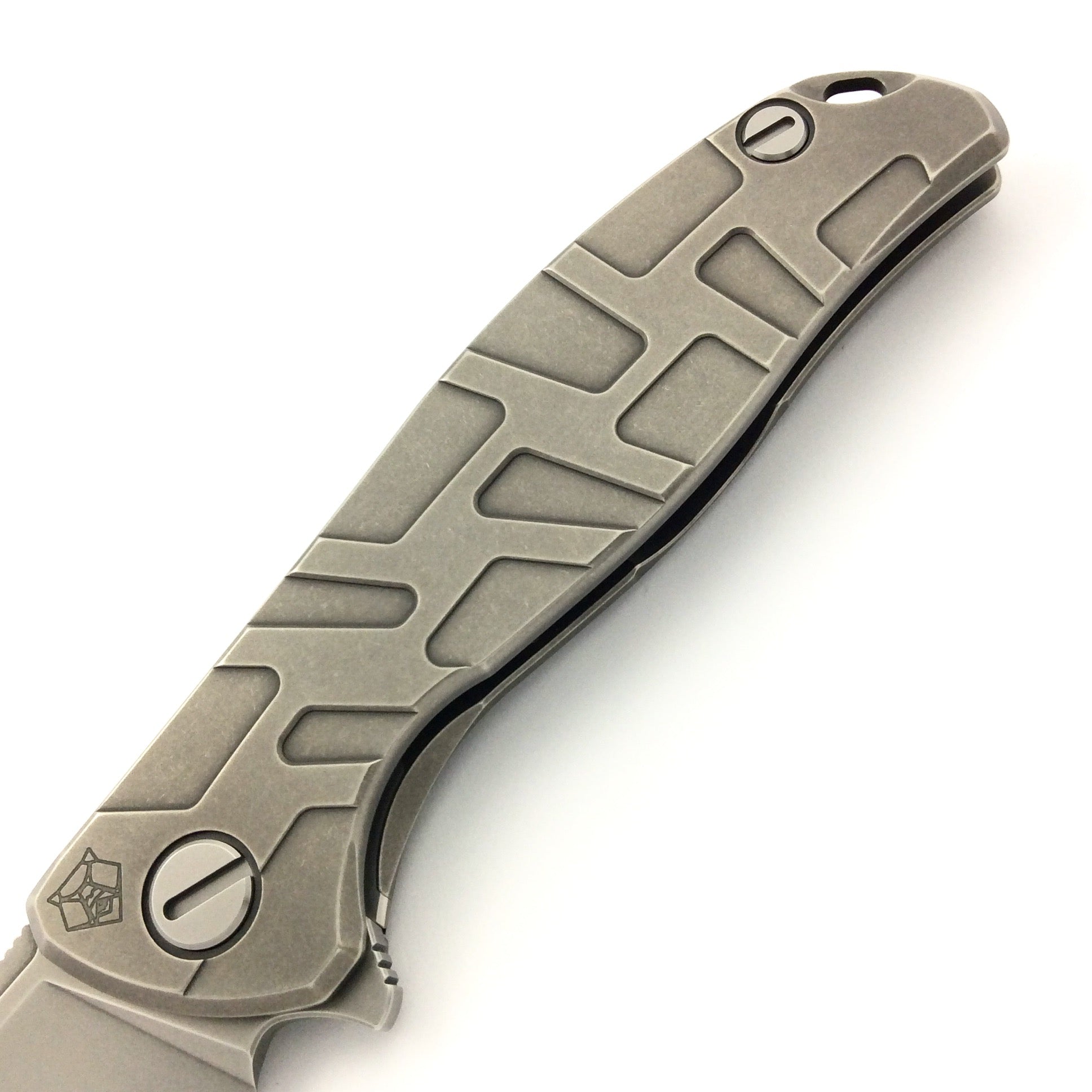 SHIROGOROV F95 "T" PATTERN - M390 BLADE - TITANIUM HANDLE - MRBS